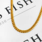 Pre-Owned 14ct Gold Curb Chain Necklace 22 Inch