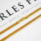 Pre-Owned 14ct Gold Curb Chain Necklace 22 Inch