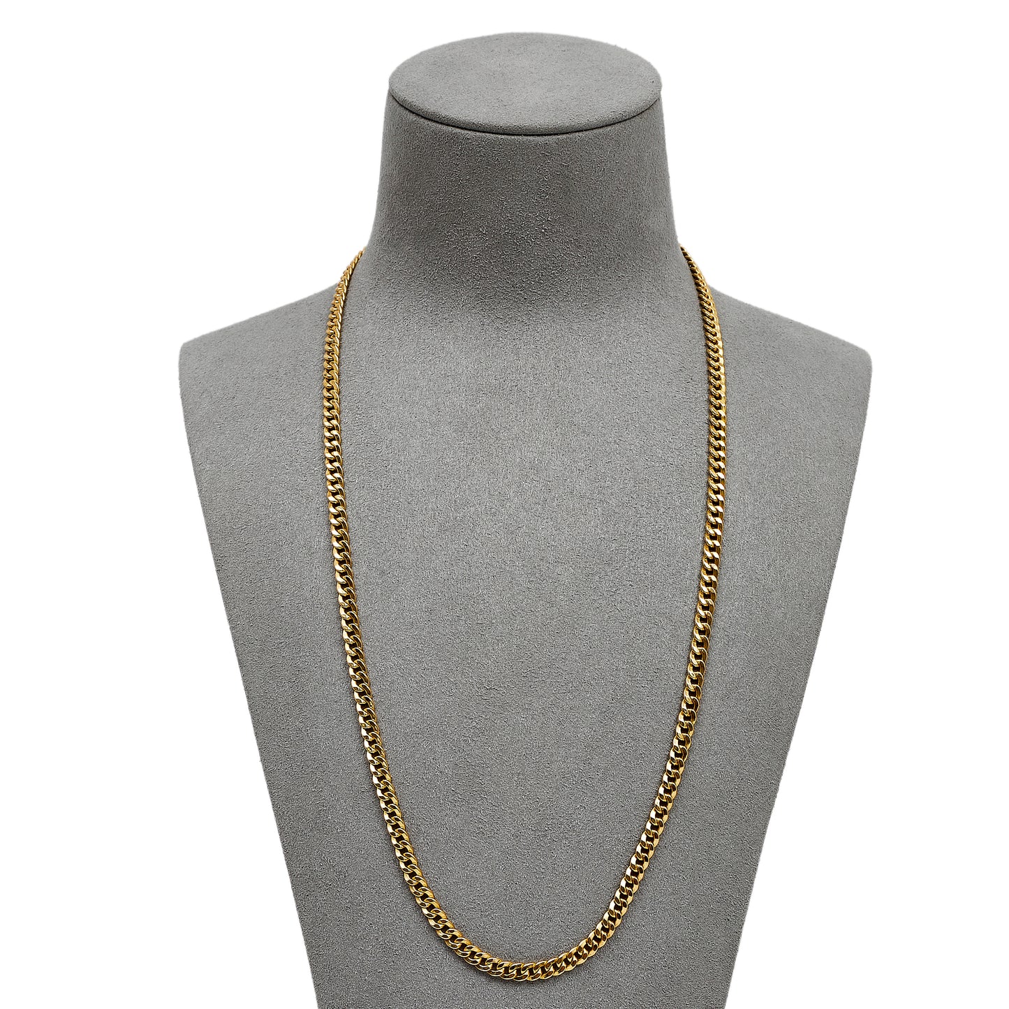 Pre-Owned 14ct Gold Curb Chain Necklace 22 Inch