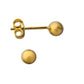 Pre-Owned 14ct Gold Ball Stud Earrings