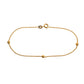 Pre-Owned 18ct Yellow Gold Bead Bracelet