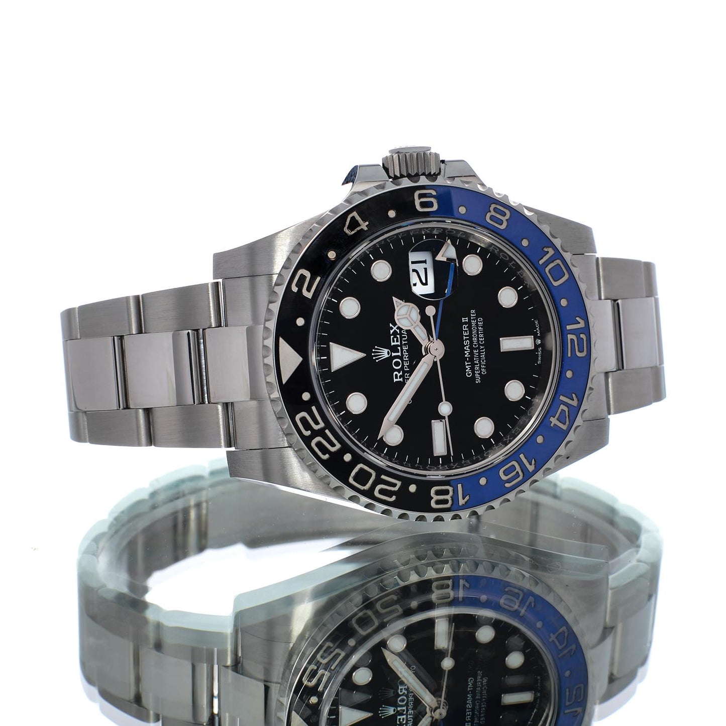 Pre-Owned Rolex GMT-Master II 126710BLNR