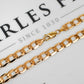 Pre-Owned 9ct Gold Curb Chain Necklace 20 Inch