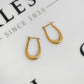 Pre-Owned 9ct Gold Small Horseshoe Creole Earrings