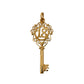 Pre-Owned 9ct Gold 18 Birthday Key Pendant 