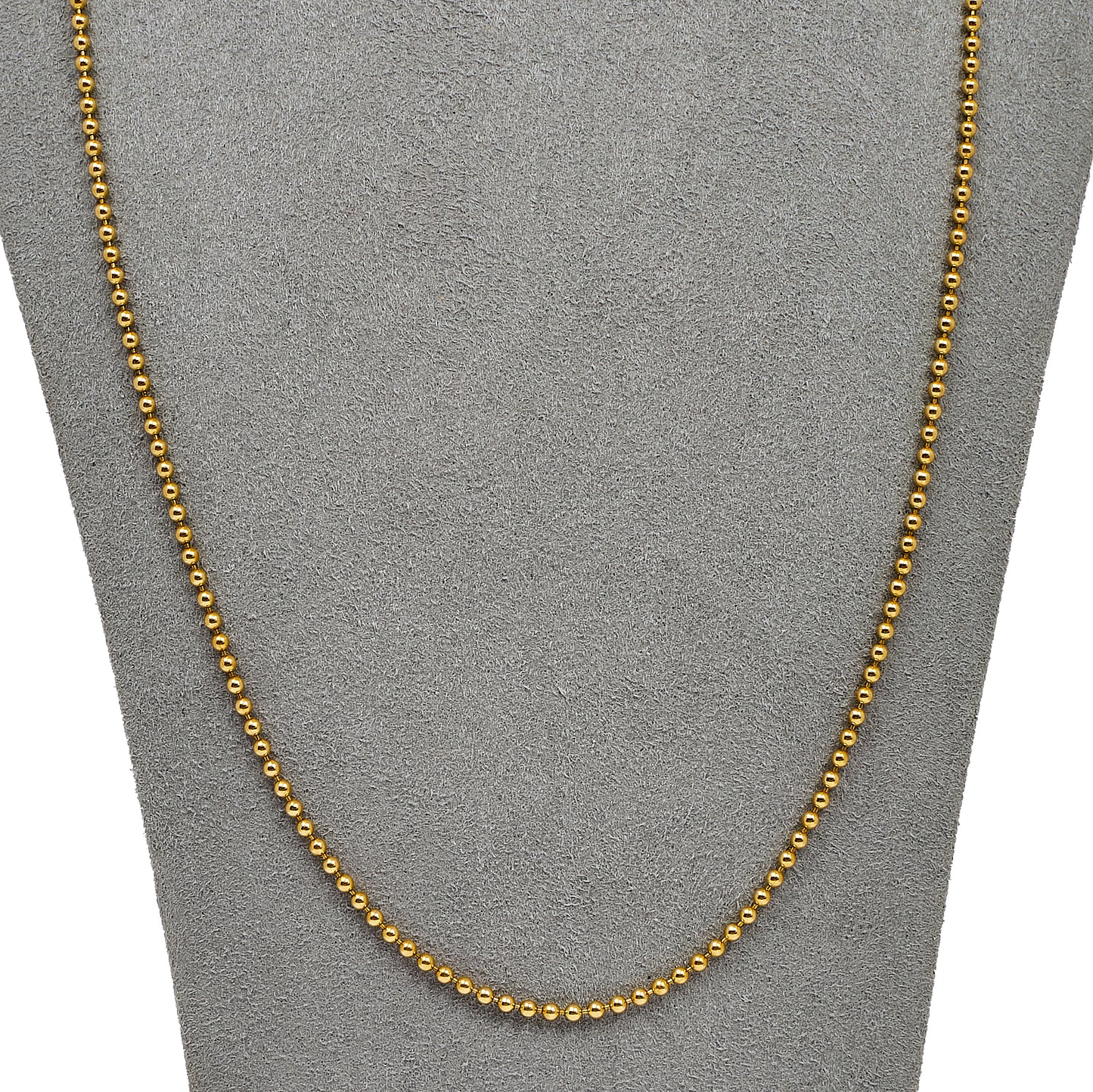 Pre-Owned 18ct Gold Bobble Chain Necklace