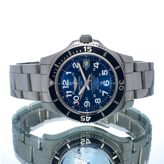 Pre-Owned Breitling Superocean II 42 A17365C9