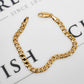 Pre-Owned 9ct Gold 5mm Curb Bracelet 7 Inch