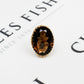 Pre-Owned 9ct Gold Smokey Quartz Cocktail Ring
