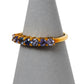 Pre-Owned 9ct Gold 7 Tanzanite Dress Ring