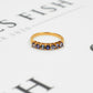 Pre-Owned 9ct Gold 7 Tanzanite Dress Ring