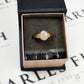 Pre-Owned 9ct Gold Opal & White Topaz Ring