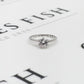 Pre-Owned 9ct White Gold CZ Solitaire Ring