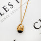 Pre-Owned 9ct Gold Claddagh Garnet Cabochon Fob