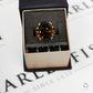 Pre-Owned 9ct Gold Large Oval Smokey Quartz Ring - Size M