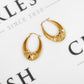 Pre-Owned 9ct Gold Horseshoe Shaped Creole Earrings