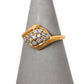 Pre-Owned 18ct Gold & 15 Diamond Dress Ring