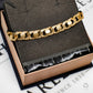 Pre-Owned 9ct Gold Patterned Anchor Link Bracelet