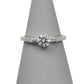 Pre-Owned 14ct White Gold Cubic Zirconia Dress Ring