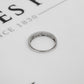 Pre-Owned 9ct White Gold CZ Half Eternity Ring