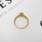 Pre-Owned 9ct Gold CZ Ring Shoulders Set