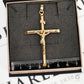 Pre-Owned 9ct Yellow Gold Crucifix Pendant