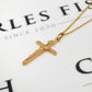 Pre-Owned 9ct Gold Crucifix Pendant