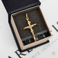 Pre-Owned 9ct Gold Crucifix Pendant