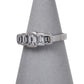 Pre-Owned Platinum 5 Diamond Dress Ring   Size M