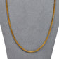 Pre-Owned 22ct Gold Foxtail Chain Necklace 23inch