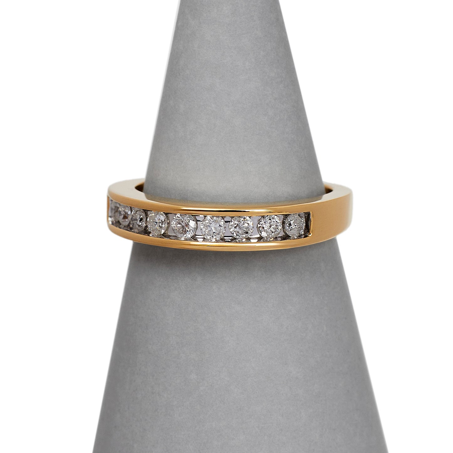 Pre-Owned 18ct Gold Diamond Half Eternity Ring