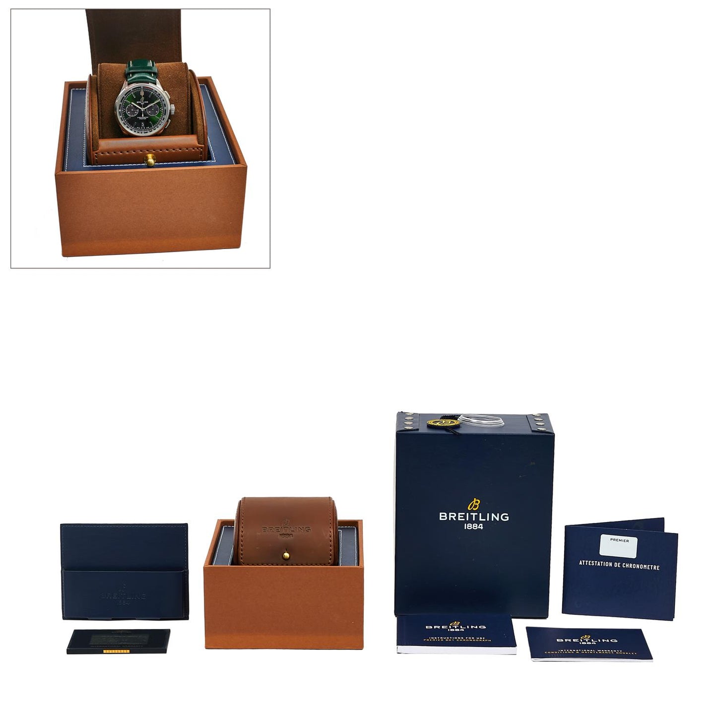 Pre-Owned B01 Premier B01 Breitling for Bentley AB0118A11L1X1