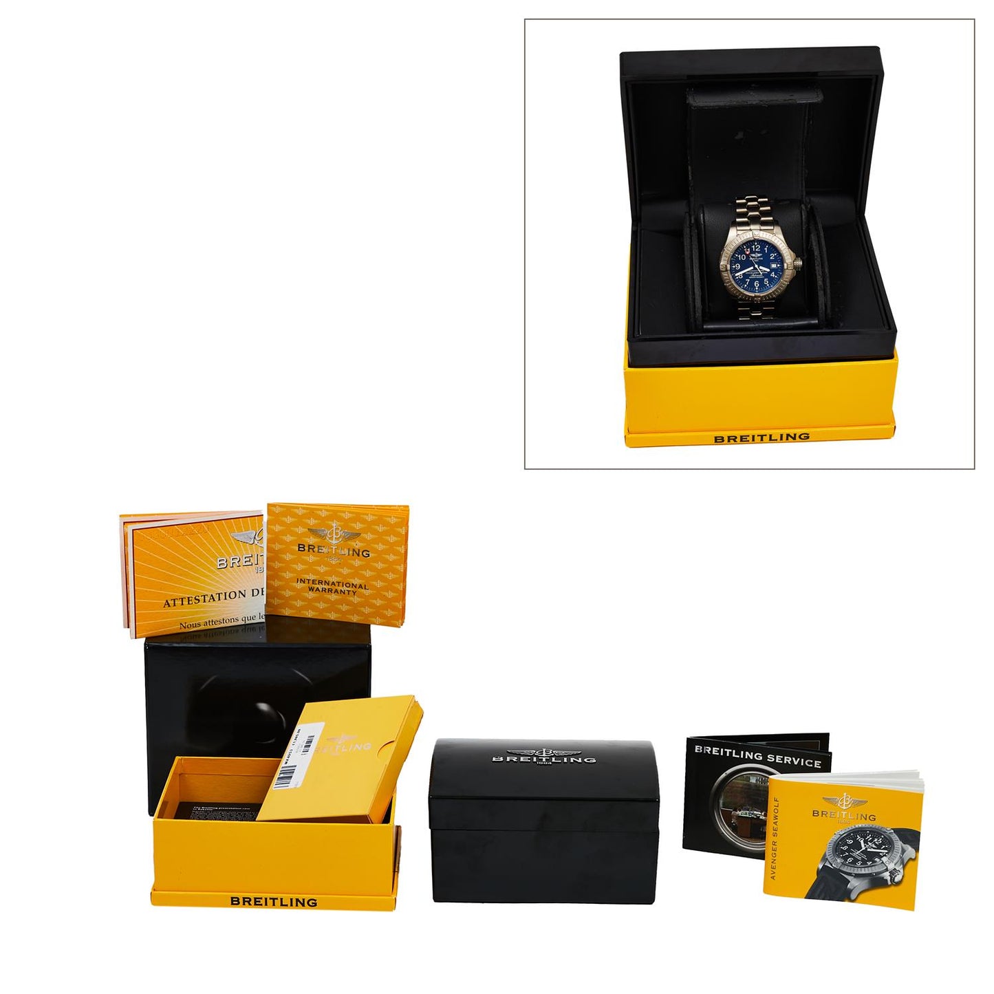 Pre-Owned Breitling Aventer Seawoolf E17370