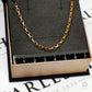 Pre-Owned 9ct Gold Belcher Chain Necklace 22 inch