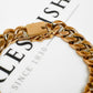 Pre-Owned Gents 9ct Gold 12mm Curb Chain Bracelet 10 inches