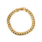 Pre-Owned 9ct Gold Curb Chain Bracelet