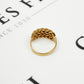 Pre-Owned 9ct Gold 3 Row Shot Ring