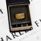 Pre-Owned 9ct Gold 3 Row Shot Ring