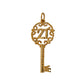 Pre-Owned 9ct Gold 21 Key Pendant