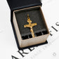 Pre-Owned 9ct Gold Crucifix Pendant