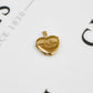 Pre-Owned 9ct Gold Small Patterned Heart Locket