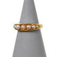 Pre-Owned 18ct Gold 7 Pearl Dress Ring