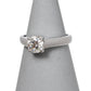 Pre-Owned 18ct White Gold Modern 0.96ct Diamond Ring