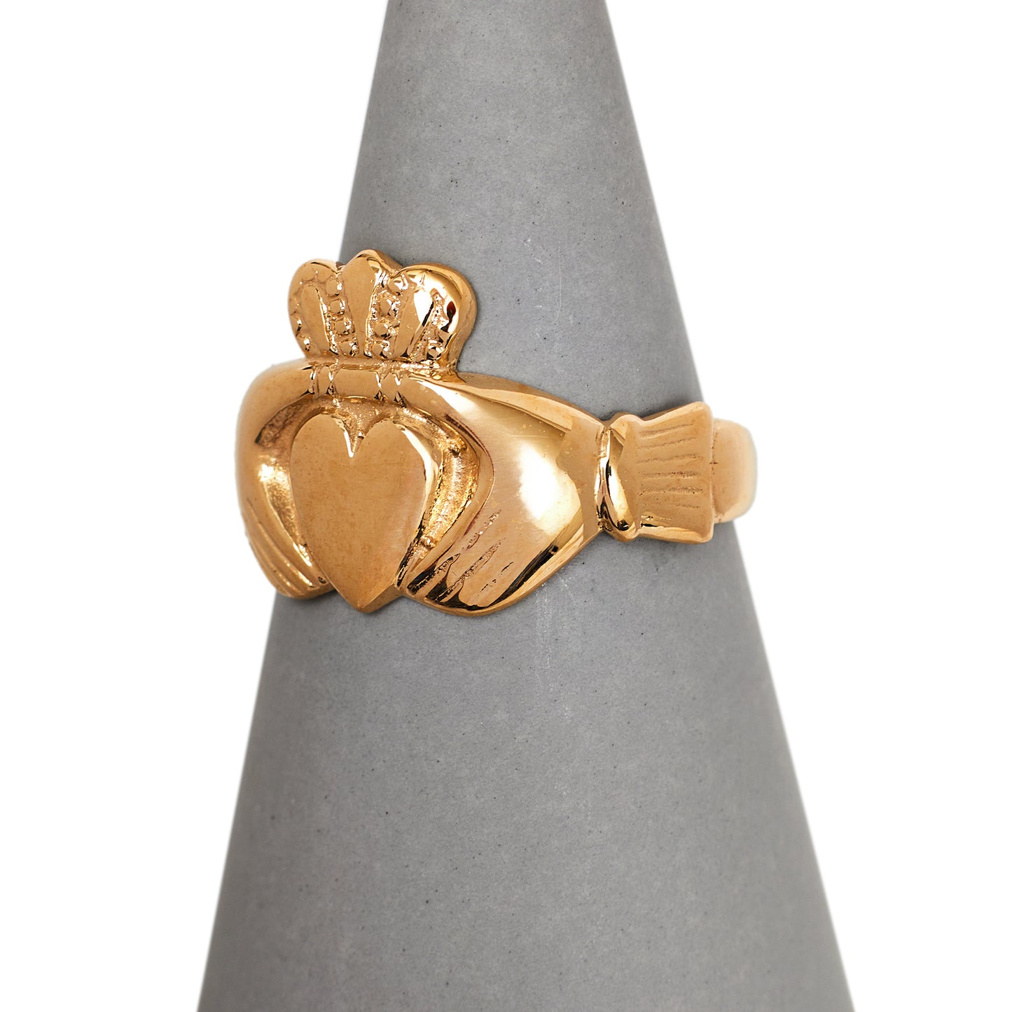 Pre-Owned 9ct Gold Claddagh Ring - Size T