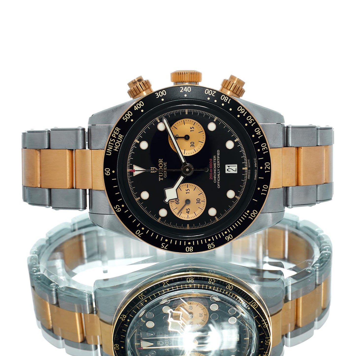 Pre-Owned Tudor Black Bay Chrono S&G 79363N
