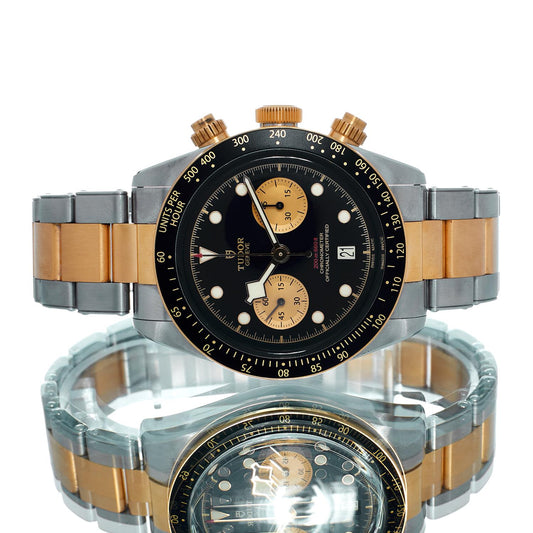 Pre-Owned Tudor Black Bay Chrono S&G 79363N