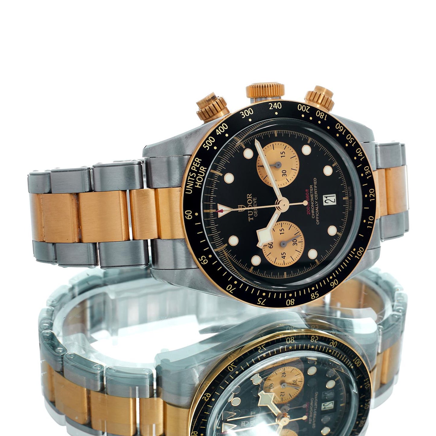 Pre-Owned Tudor Black Bay Chrono S&G 79363N