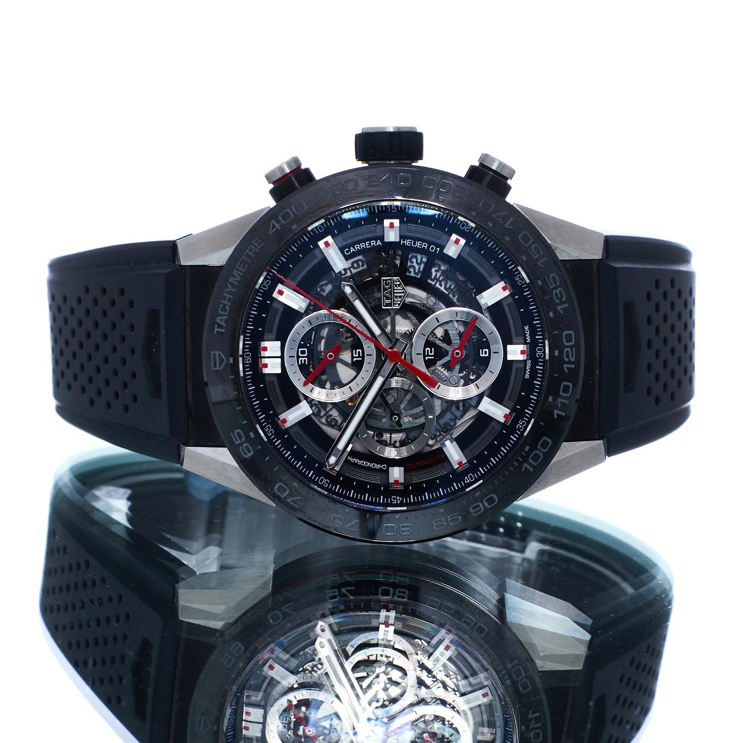 Pre-Owned TAG Heuer Carrera Calibre Heuer 01 CAR201V.FT6046