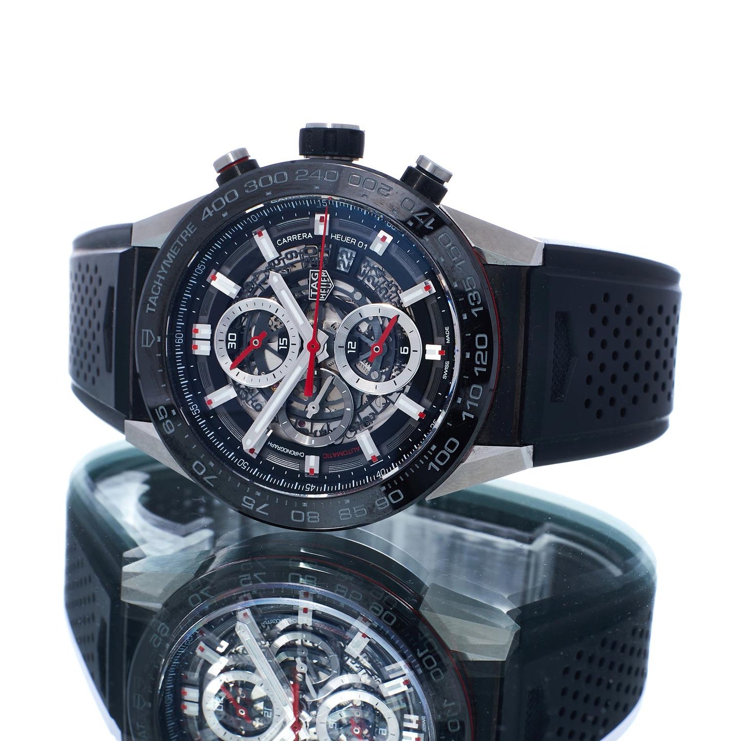 Pre-Owned TAG Heuer Carrera Calibre Heuer 01 CAR201V.FT6046