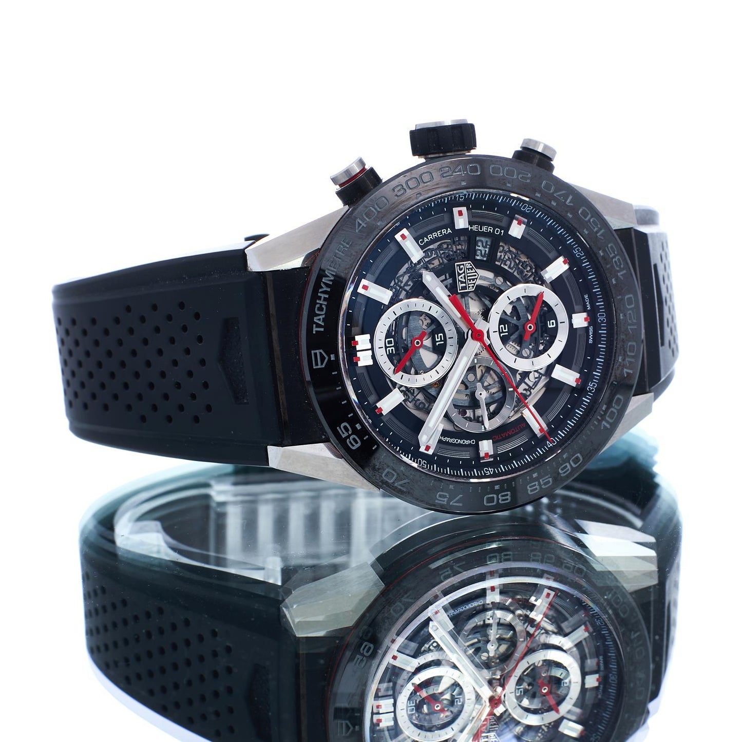 Pre-Owned TAG Heuer Carrera Calibre Heuer 01 CAR201V.FT6046